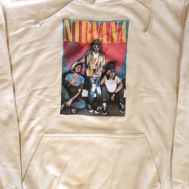 Image du produit Nirvana Logo du sweat à capuche (M)