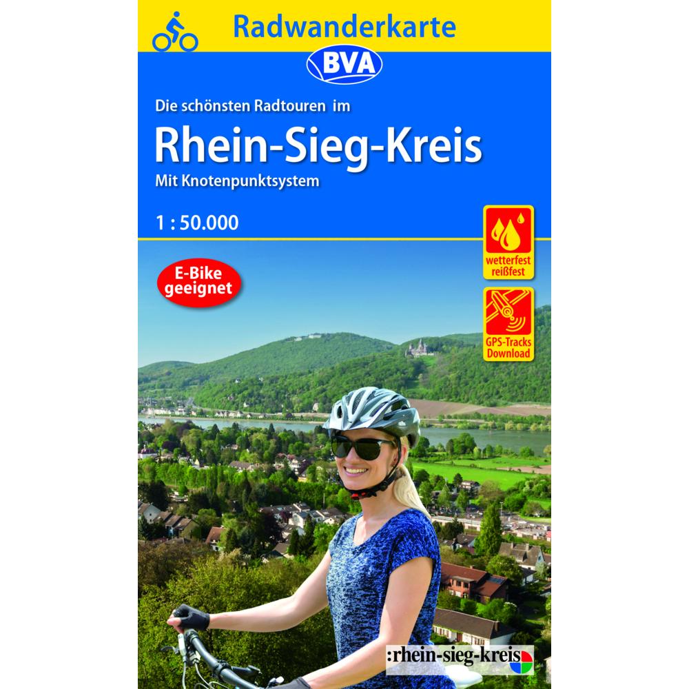 Radwanderkarte BVA Radw.Rhein-Sieg-Krei, Landkarte