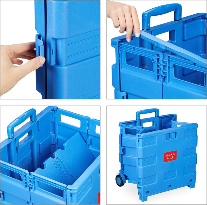 Actual product image Relaxdays Shopping trolley