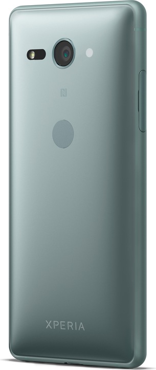 Actual product image Sony Xperia XZ2 Compact EU (64 GB, Moss Green, 5", Hybrid Dual SIM, 19 Mpx, 4G)