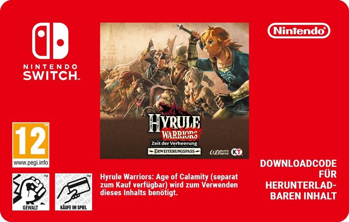 Image du produit Nintendo Hyrule Warriors: Age of Calamity Expansion Pass (Switch)