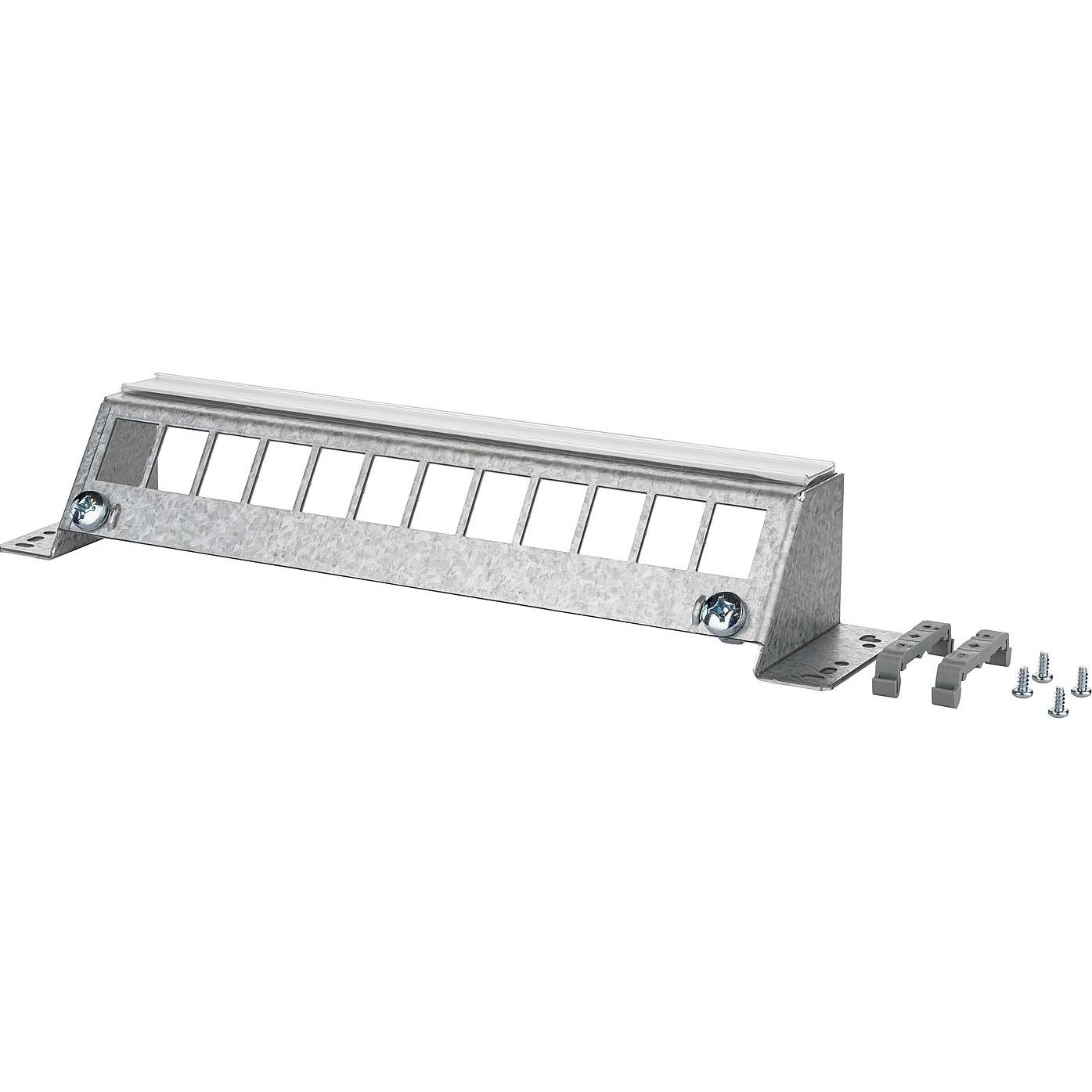 Metz Connect SmartConnect Patchpanel 12 Port Keystone, unbestückt Modulhalterung leer zur Aufnahme v, Server Zubehör, Gr...