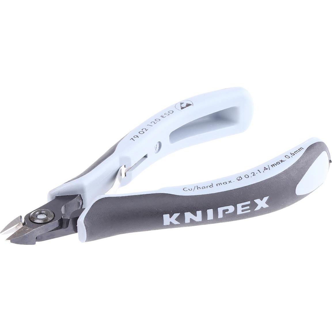 Thumbnail - Knipex, Bolzenschneider + Seitenschneider, Präzisions-Elektronik-Seitenschneider ESD (125 mm)