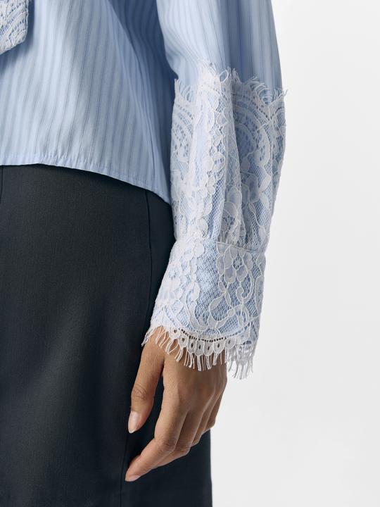 Immagine prodotto Object Spitzen-Detail Bluse (40)