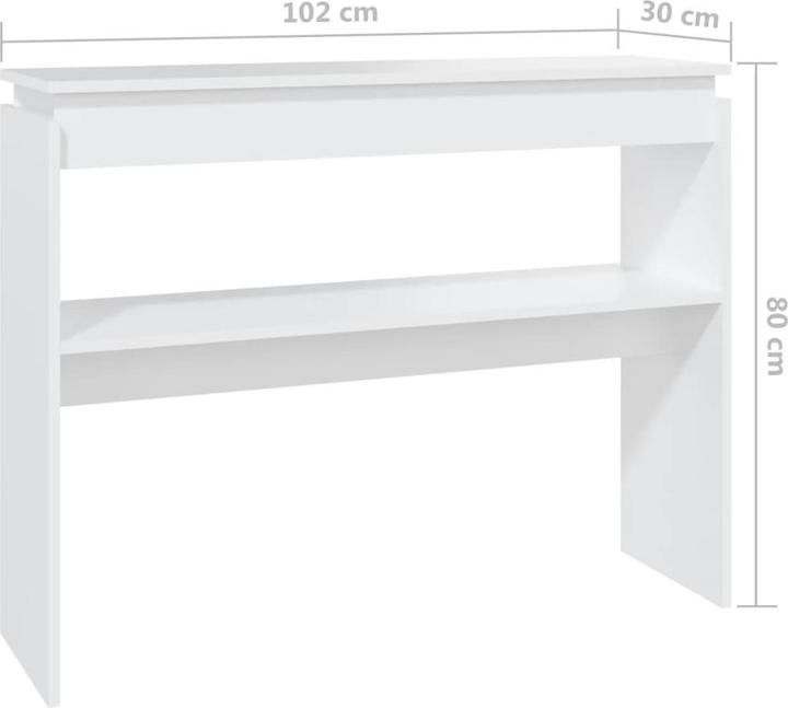 Image du produit vidaXL Konsolentisch (102 x 80 x 80 cm)