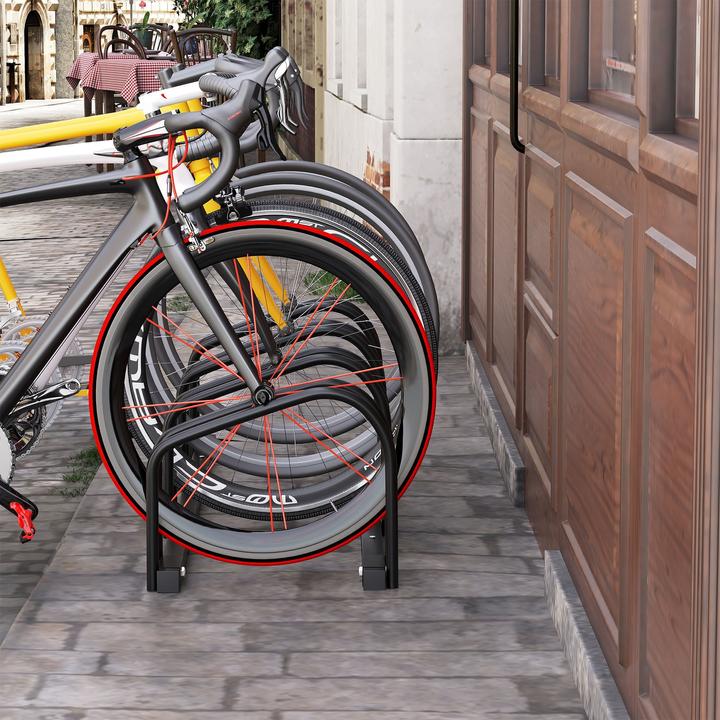 Image du produit Homcom Support de vélo avec 4 fixations