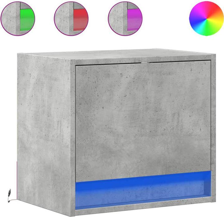 Produktbild vidaXL Wand-Nachttisch (45 x 31 x 40.50 cm)