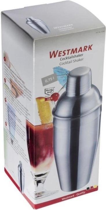 Actual product image Westmark Cocktail shaker, 3 pcs., 0,75 l (Cocktail shaker)