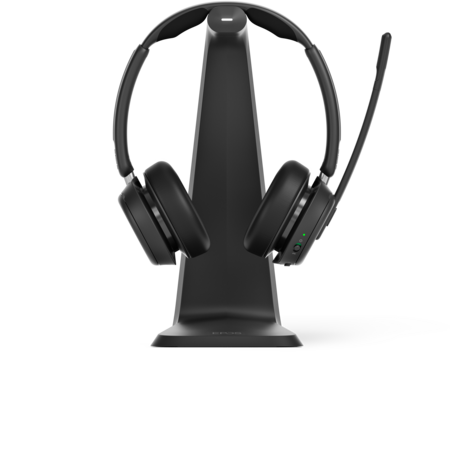 Produktbild EPOS IMPACT 1061 Stereo Bluetooth Headset inkl. kontaktlose Ladestation (Charging Stand) (Kabellos, USB-C)