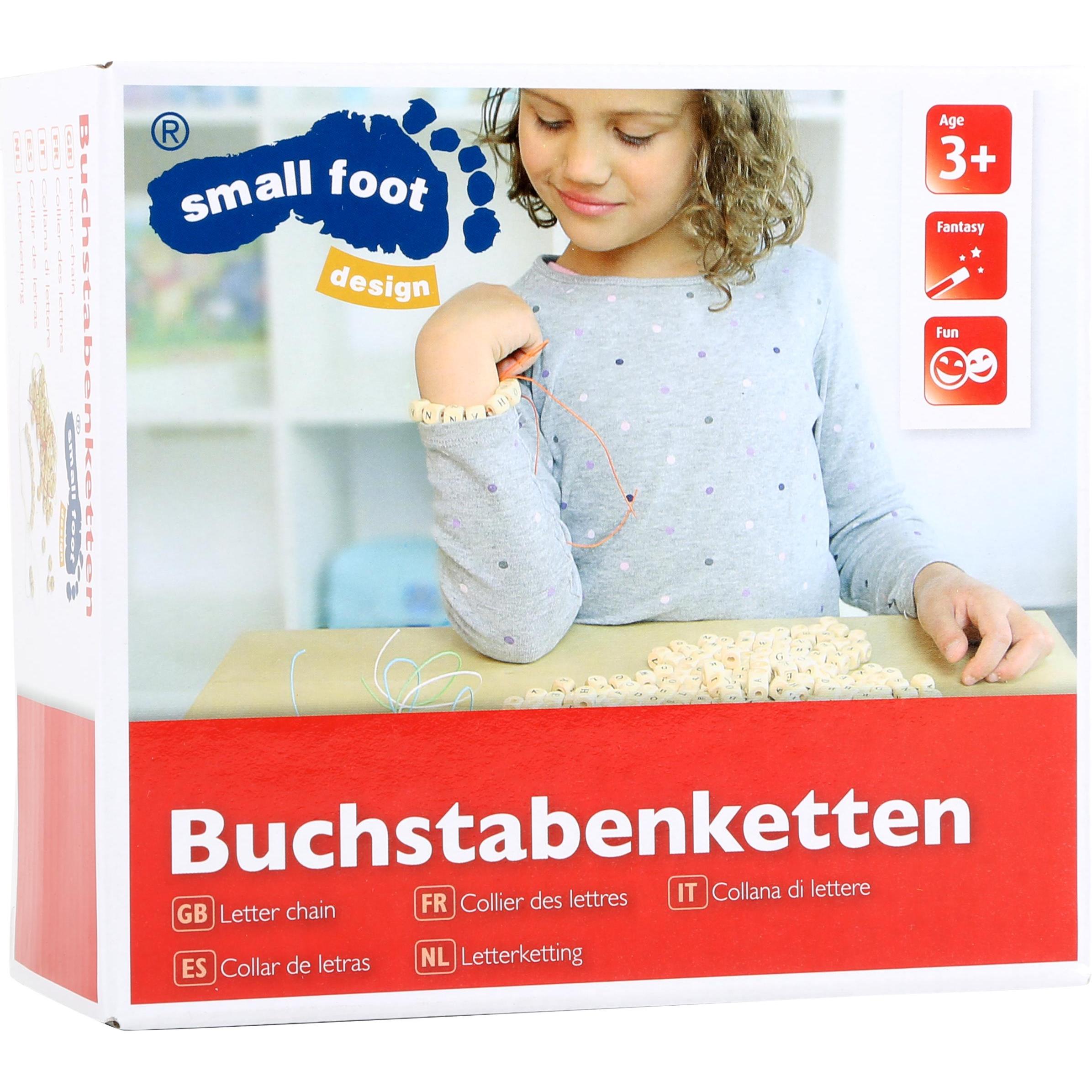 Thumbnail - small foot, Holzbuchstaben + Stoffbuchstaben, Buchstabenketten