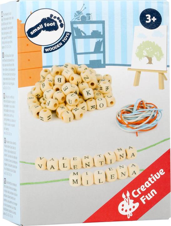 Actual product image small foot letter cube
