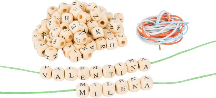 Actual product image small foot letter cube