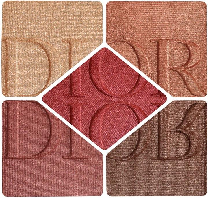 Image du produit Dior Diorshow 5 Couleurs Couture en Rouge Palette Edition Limitée - 889 Reflexion, 7 g (889 Réflexion, Marron)
