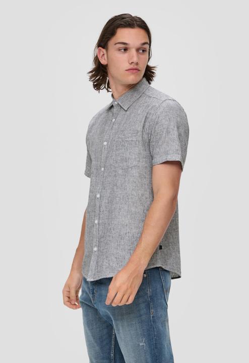 Immagine prodotto s.Oliver Hemd Slim: Hemd aus Leinenmix (M)