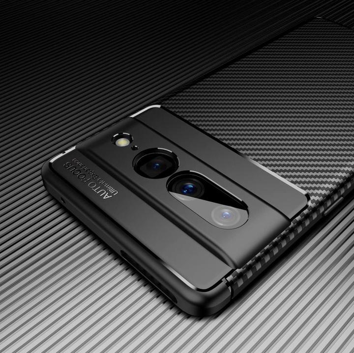 Immagine prodotto Screenguard Google Pixel 7 Pro Cover Custodia in TPU con design al carbonio (Google Pixel 7 Pro)