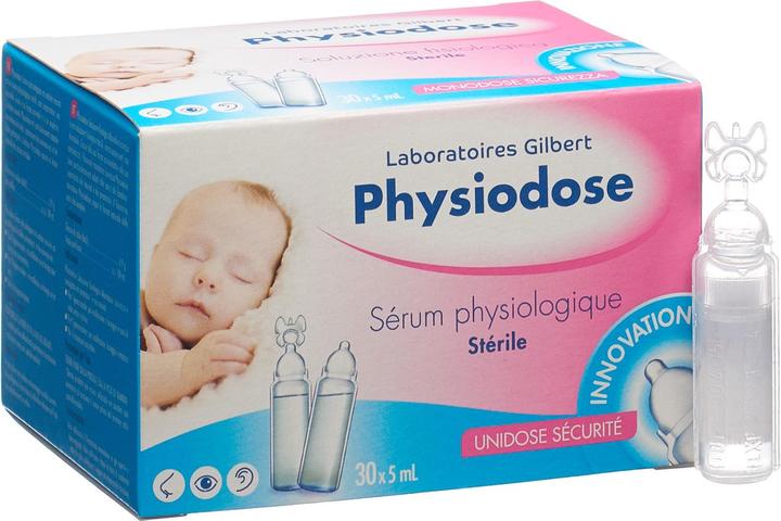 Actual product image Physiodose Physiological saline solution (30 Piece)