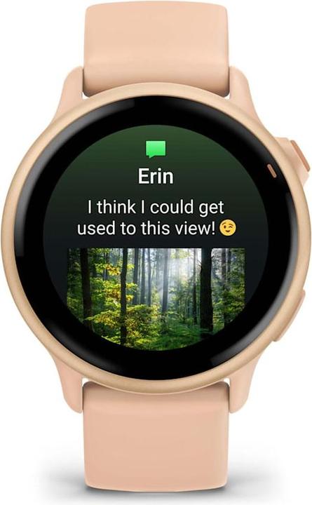 Produktbild Garmin vivoactive 6, GPS, Pink Dawn/ P. Dawn Metallic, WW (42.20 mm)