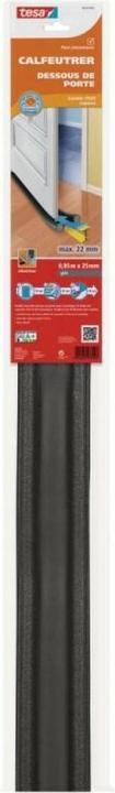 tesa tesamoll door bottom double seal, door seal for smooth floors