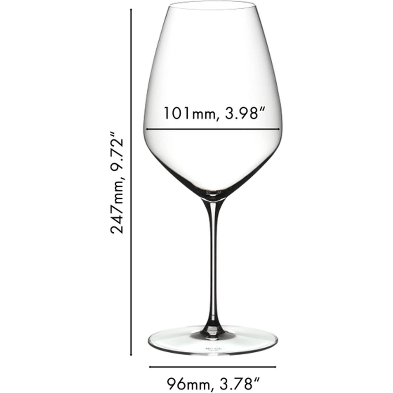 Thumbnail - Riedel Veloce Syrah / Shiraz Weingläser + Poliertuch, Weingläser, Transparent