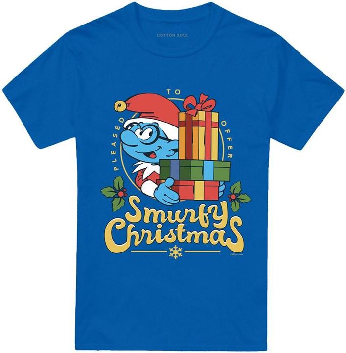 Produktbild The Smurfs Smurfy Christmas TShirt (4XL)