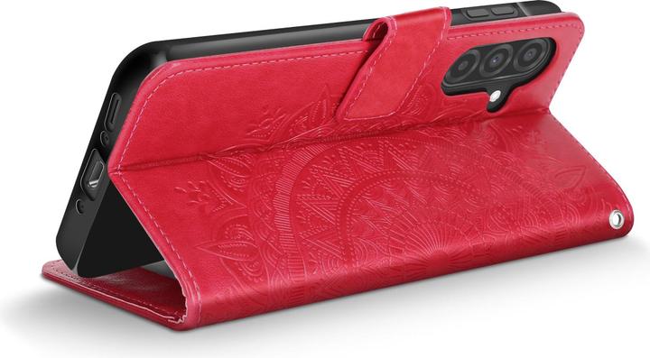 Produktbild Avizar Etui Mandala-Blumen für Samsung A26 Portemonnaie mit Handschlaufe