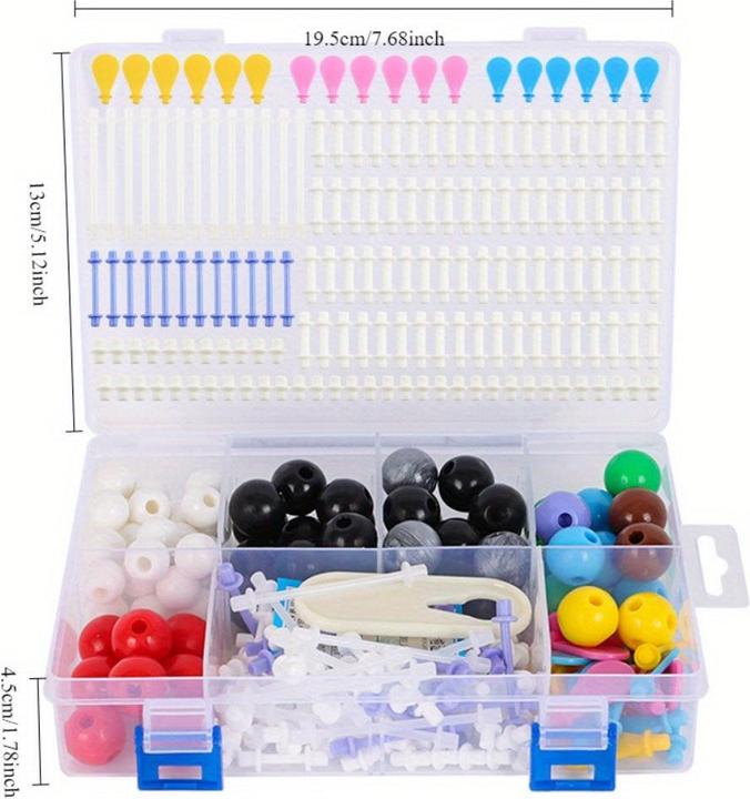 Produktbild Activity Board Modellbausatz für chemische Molekularstrukturen: Kugel- und Stabmodell zum Lehren und Lernen