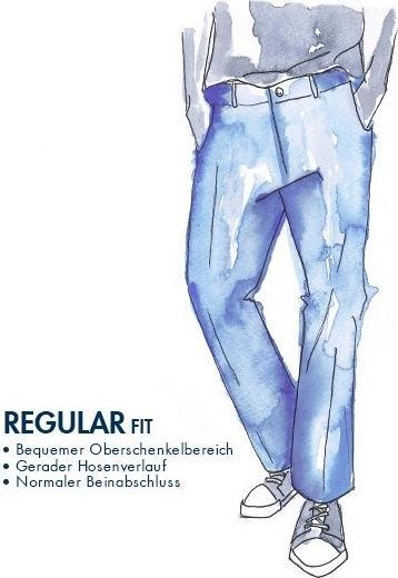 Actual product image BRAX Fabio Chino Slim Fit Black (W36/L34)