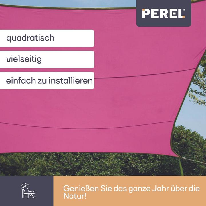 Produktbild Perel Sonnensegel (360 x 360 cm)