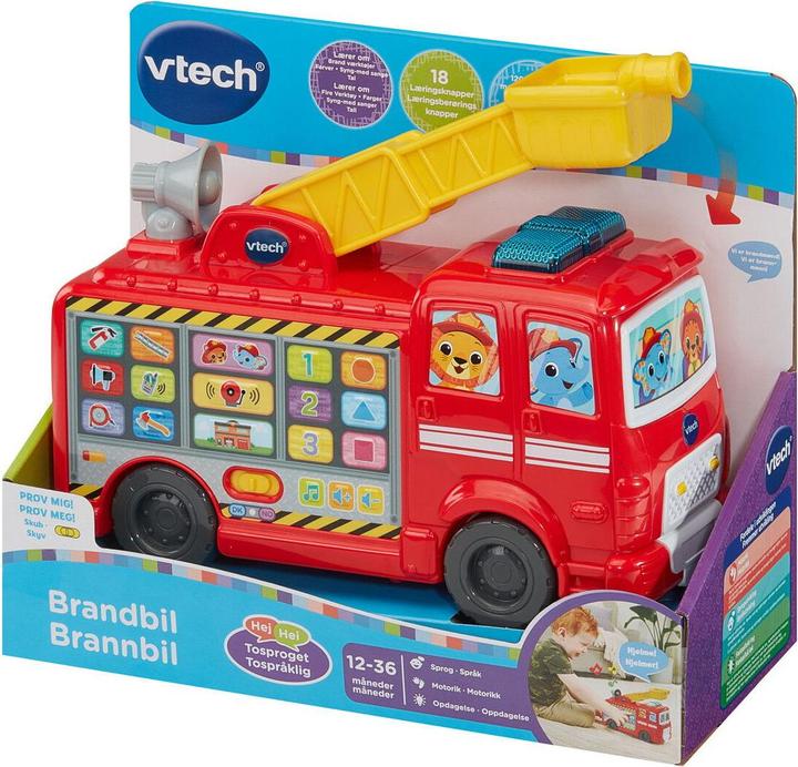 Image du produit VTech Rescue Buddies Fire Engine DK/NO