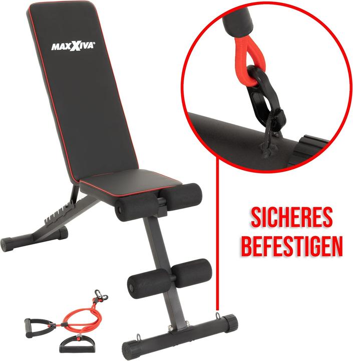 Produktbild Maxxiva Klappbare Hantelbank