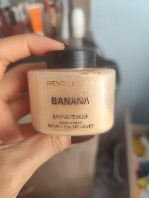 Actual product image Makeup Revolution Baking Powder (Banana)