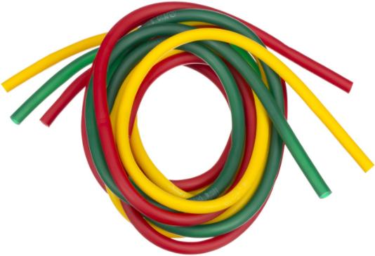 Produktbild TheraBand Tubing Set (1.50 m, Leicht, Mittel, Stark)