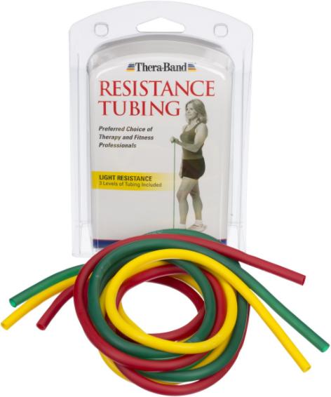 Produktbild TheraBand Tubing Set (1.50 m, Leicht, Mittel, Stark)