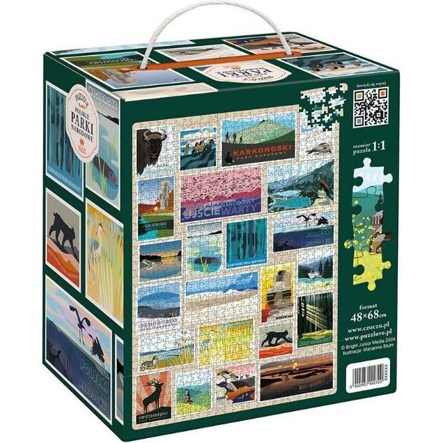 Czuczu Puzzle Puzzlove Parchi Nazionali Polacchi 1000 Pezzi (1000 Pezzi)