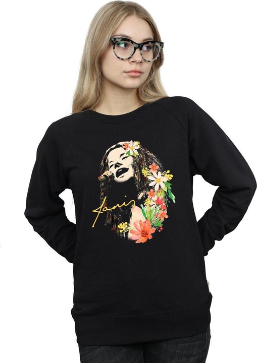 Produktbild Janis Joplin Floral Pattern Sweatshirt (M)