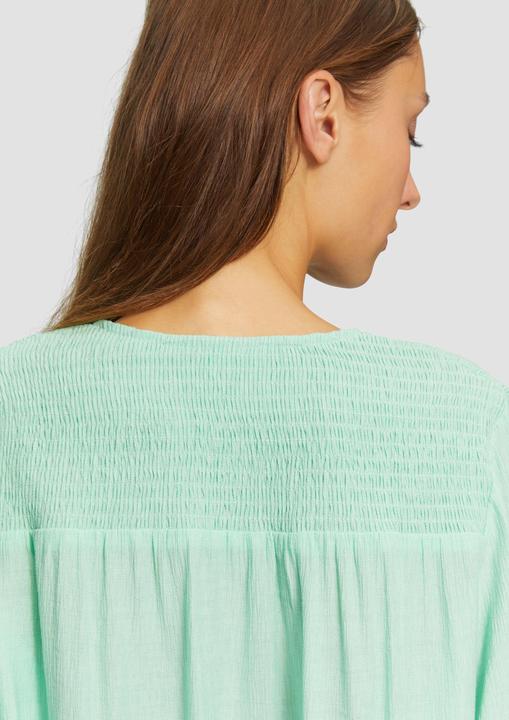 Immagine prodotto S.Oliver Bluse Strukturierte Bluse aus Viskosemix mit Smok-Details (34)