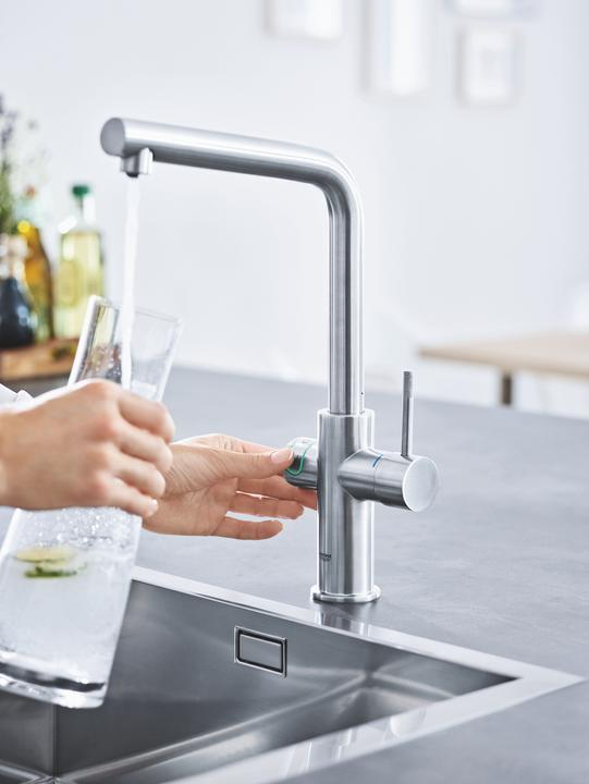 Actual product image Grohe Blue Home L spout starter kit