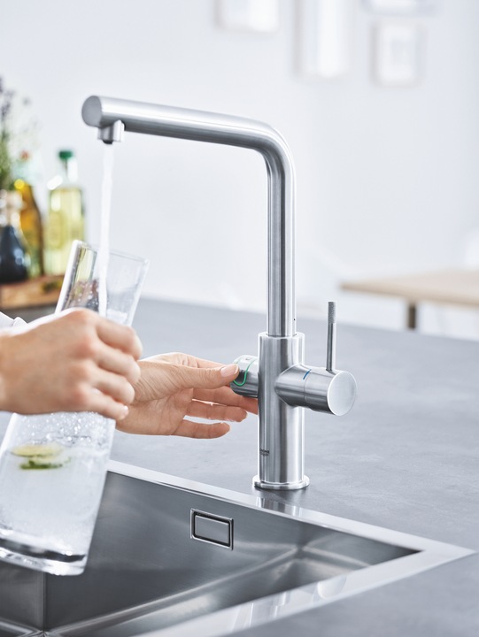 Actual product image Grohe Blue Home L spout starter kit