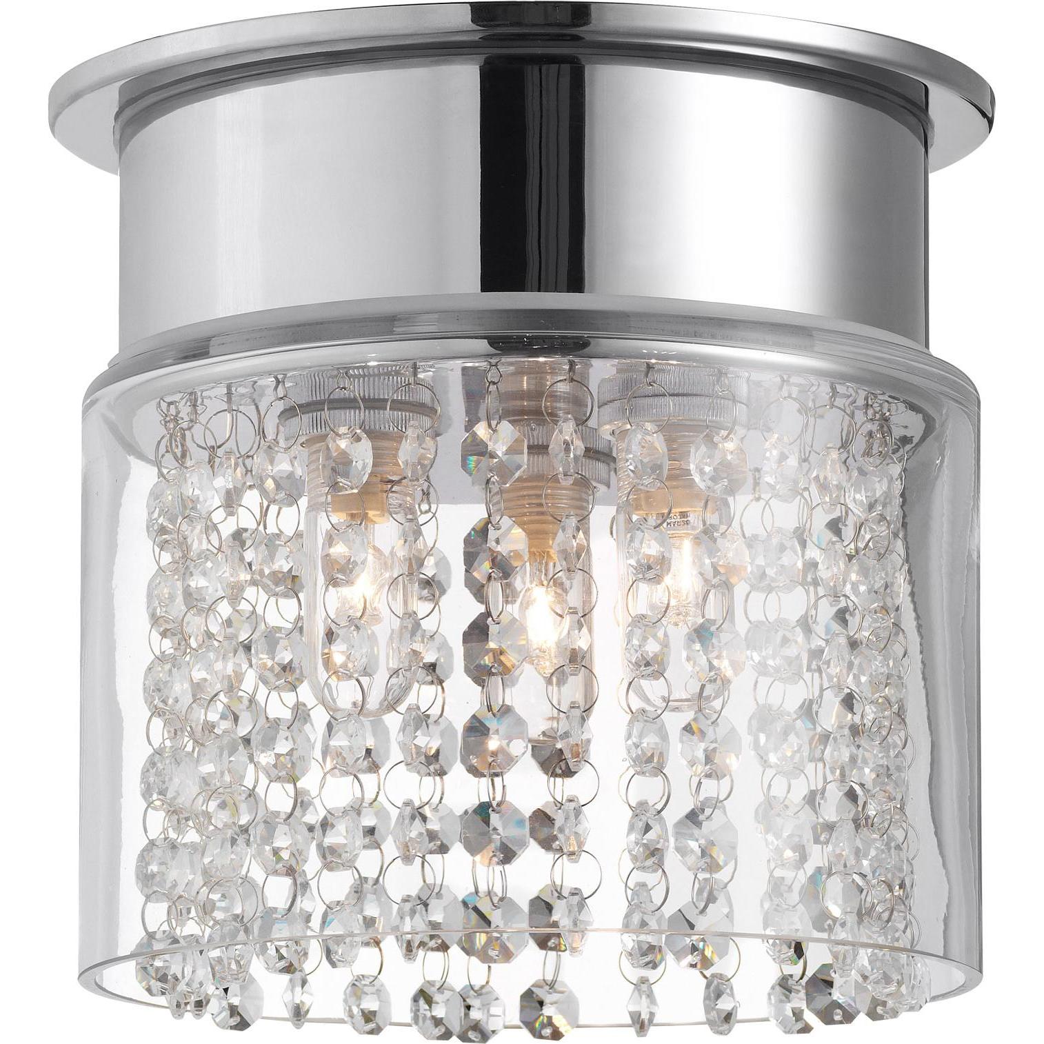 Markslöjd, Applique + Plafoniera, LYSE Ceiling 3L Chrome IP44