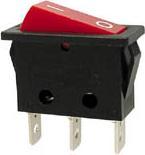 Immagine prodotto Velleman Interruttore a bilanciere di potenza 10A-250V Spst On-Off con luce rossa al neon