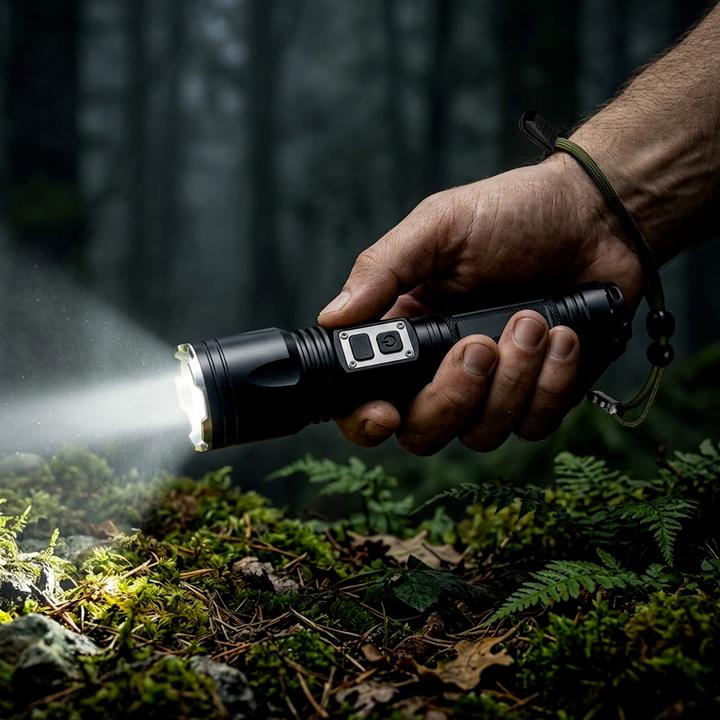 Produktbild Avizar LED Taschenlampe 15W mit 3 Modi (6 cm)