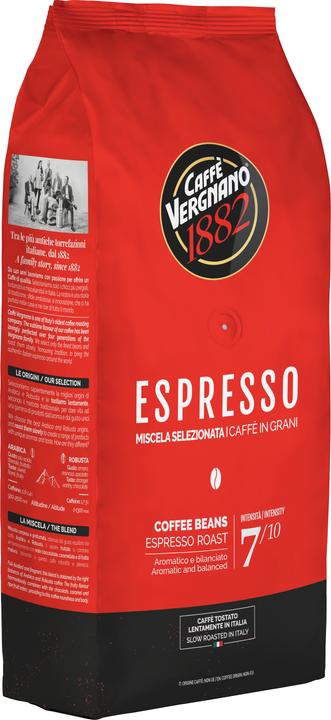 Caffè Vergnano bar à espresso (1000 g, Torréfaction foncée)