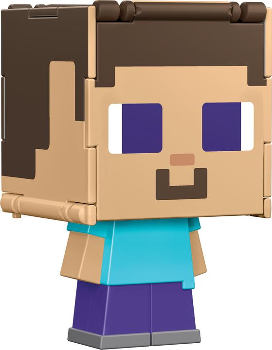 Produktbild Minecraft Flippin' Figure Steve + Iron Armor Steve