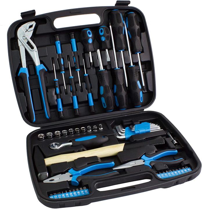 Produktbild Karcher Werkzeugkoffer - 57-teiliges Werkzeugset aus Chrom Vanadium & Karbonstahl (57 Teile)