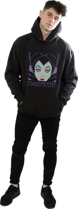 Immagine prodotto Disney Maleficent Cropped Head Felpa con Cappuccio Uomo (XL)