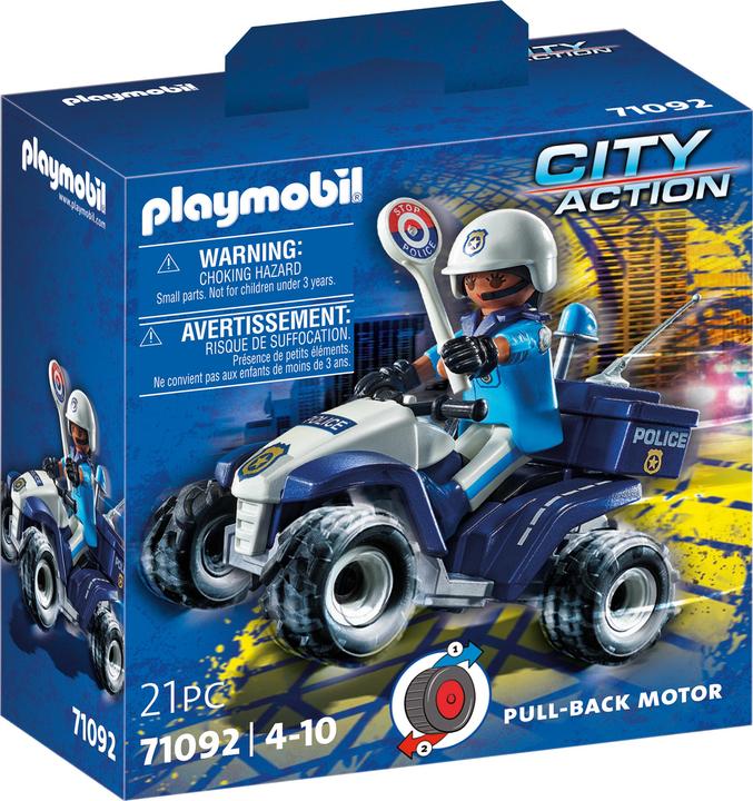 Playmobil Police Speed Quad (71092, Playmobil City Action)