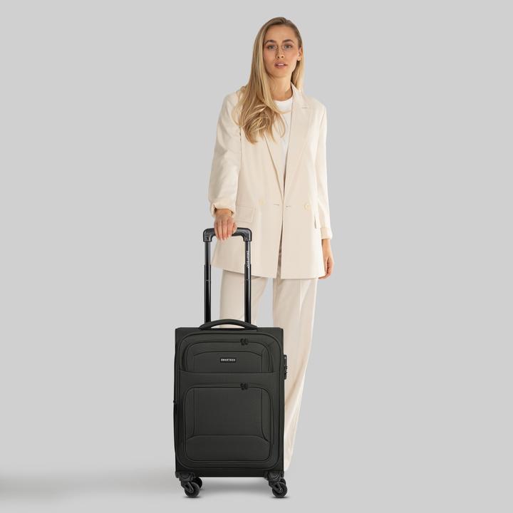 Actual product image Smartbox Edition 04 4 Rollen Kabinentrolley 57 cm mit Dehnfalte (42 l)