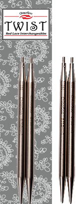 Actual product image ChiaoGoo Interchangable tips TWIST LACE / 2 pieces