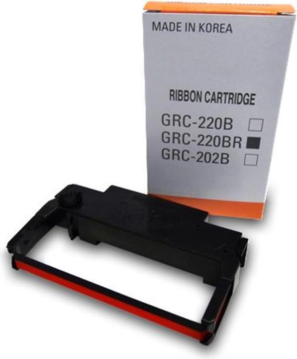Actual product image Bixolon GRC-220B/R Black/Red Ribbon - (Black, Red)