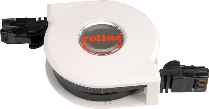 Produktbild Roline Netzwerkkabel, ausziehbar (UTP, CAT5, 2 m)